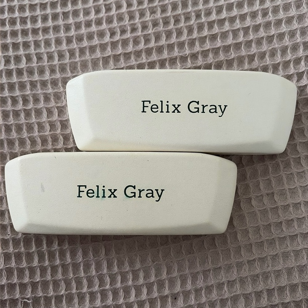 Set of two Felix Gray Bluelight glasses with slight magnification